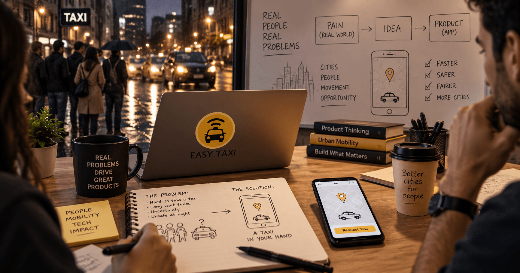 A origem da Easy Taxi e a ideia de começar pelo problema antes de construir um aplicativo